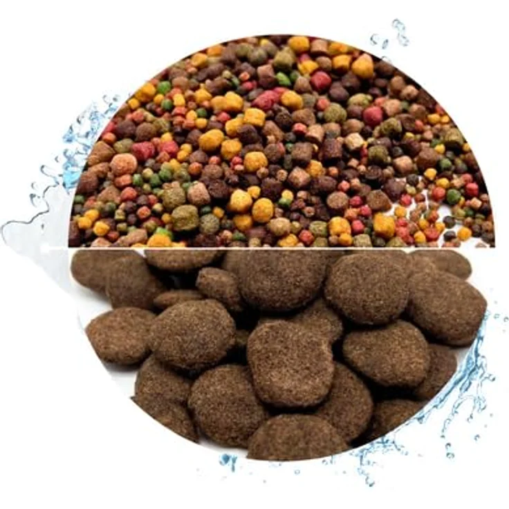Warnick's Fischfutter Koifutter 8-Sorten-Mix 3-6 mm, 15 kg + 1 KG Hanzam, Premium-Futter für Koi, Goldfisch, Wels & Garnele mit Spirulina und Astaxanthin für intensives Wachstum und Farbe – Bild 1