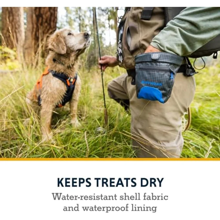 Ruffwear Treat Trader, Leckerlibeutel mit Magnetverschluss und verstellbarem Gurt, River Rock Green – Bild 8