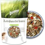 bunnyNature ZwerghamsterTraum Expert, Alleinfuttermittel für Zwerghamster mit Vitaminen, Mehlwürmern & hochwertigen Kleinsämereien, 500g