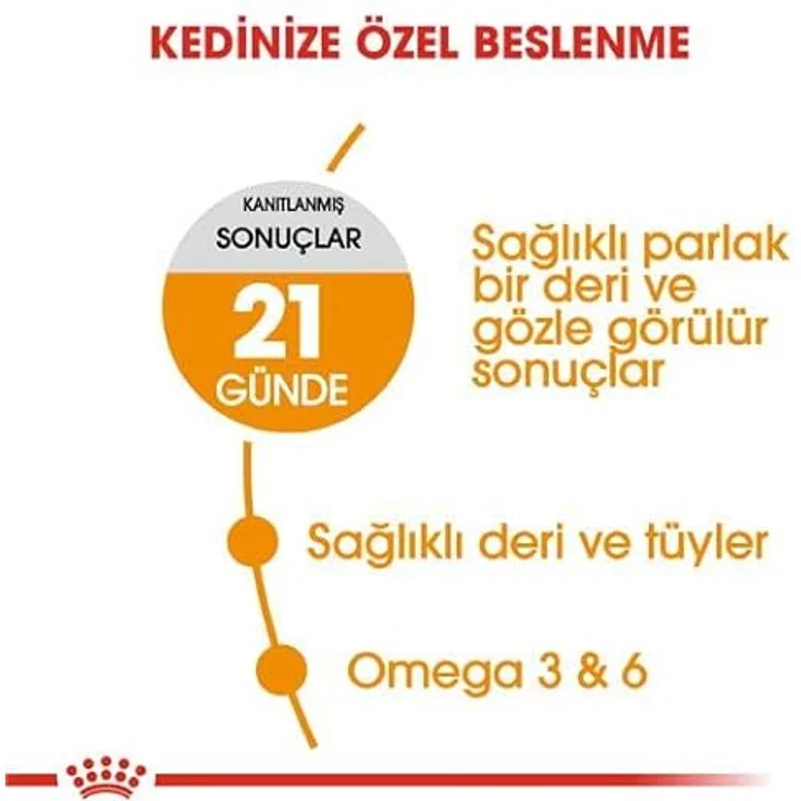 Royal Canin Hair und Skin Care, Katzenfutter 4 kg mit Omega-3-Fettsäuren zur Fellpflege und Hautunterstützung – Bild 3