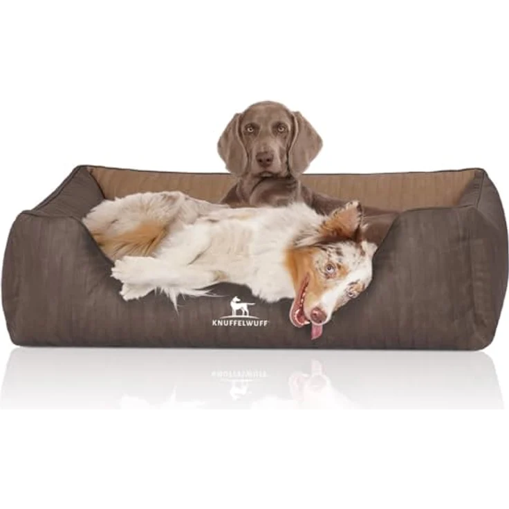 Knuffelwuff Hundebett Outlander Coffee/Braun XL 105x75cm – Bild 2