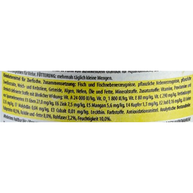 Tropical Welsi Gran Granulat für bodenfressende Zierfische, 2er Pack (2 x 250 ml) mit stabilisiertem Vitamin C – Bild 3