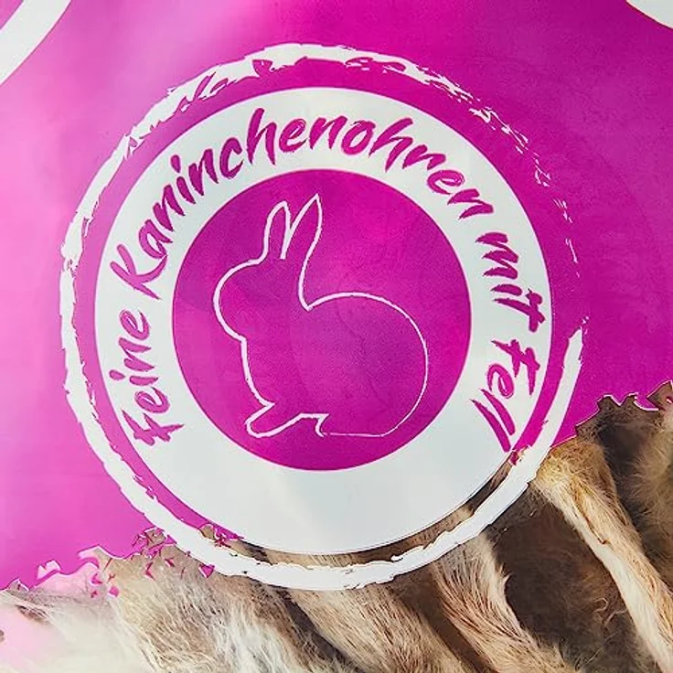 SNACKOMIO SnackOMio – Premium Hundesnack – 100% Kaninchenohren mit Fell, getreidefrei, luftgetrocknet, 1er Pack (450g) – Bild 4