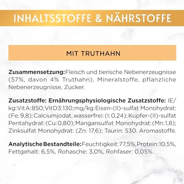 GOURMET Gold Feine Pastete mit Truthahn, 12x85g, ideal für ausgewachsene Katzen – Bild 7