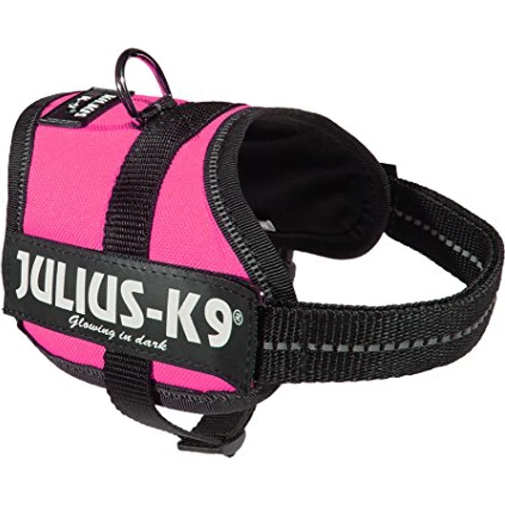 Julius-K9® Powergeschirr Baby & Mini fuchsia Baby 1 (XS) – Bild 4