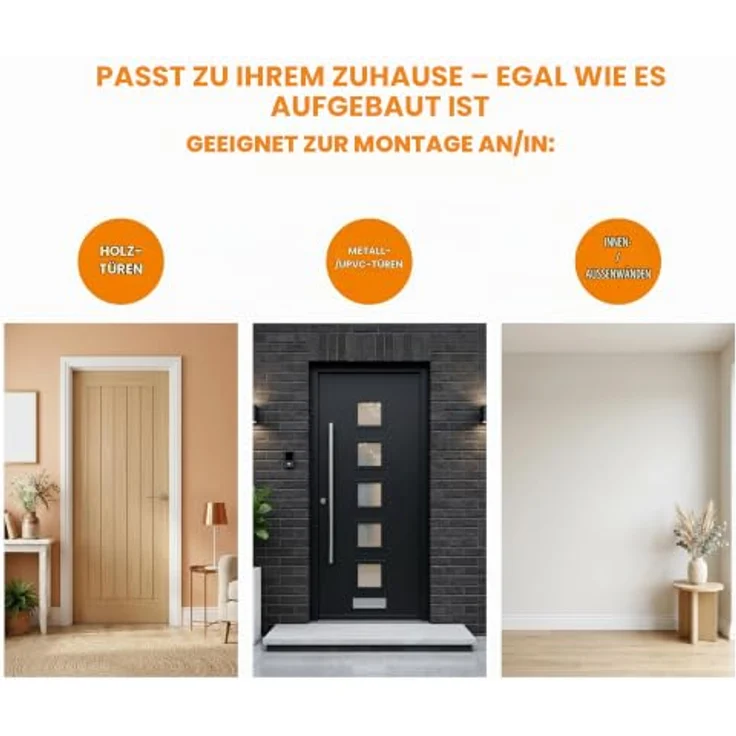 CAT MATE Katzenklappe Large 221 B, braune Katzentür mit Vier-Wege-Verschluss, 235 mm x 252 mm – Bild 11