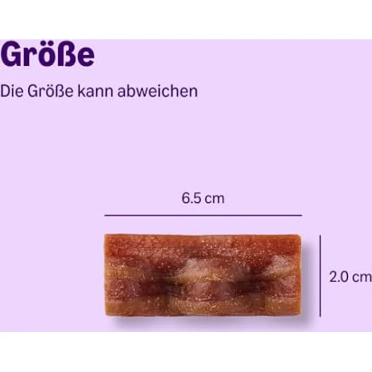 by Amazon Streaky Rashers Hundesnack, 85g, ohne künstliche Zusatzstoffe, mit Biotin, Zink und Omega 3 für gesunde Haut und Fell – Bild 5