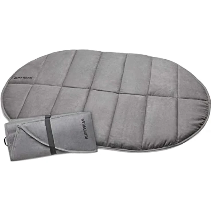 Ruffwear Tierbett Hundebett Highlands Pad Cloudburst Grey, Leichtes und packbares Design mit synthetischer Daunenisolierung – Bild 3
