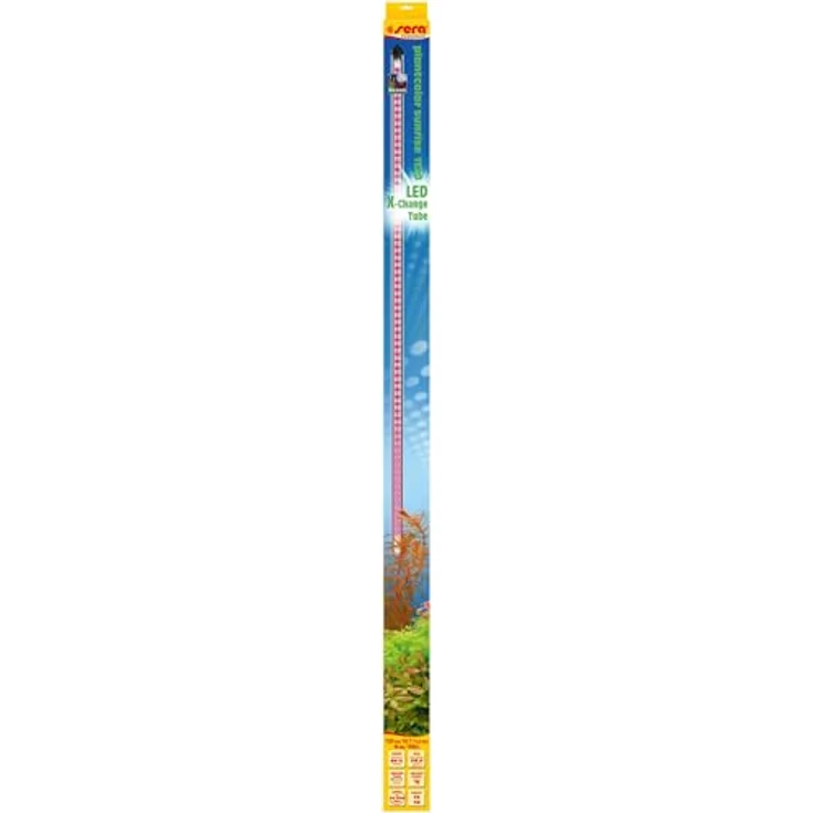 Sera LED Aquariumleuchte plantcolor sunrise, Farbverstärkendes Pflanzenlicht für optimales Wachstum, 1120 mm, 2.450 K, 14 W – Bild 1