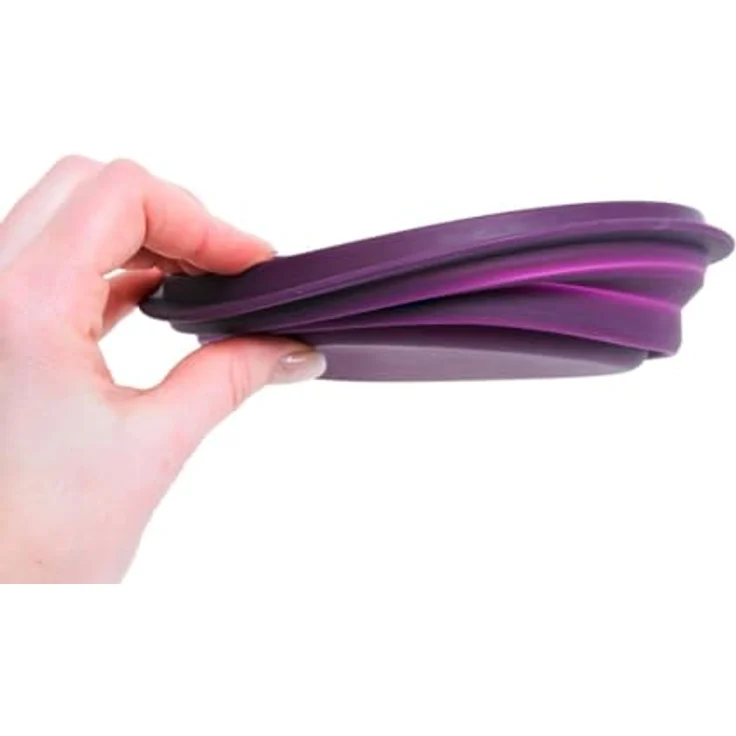 Karlie Reisenapf Silikon Faltnapf - Silikonnapf, platzsparend, hygienisch, 500 ml, Ø 14 cm – Bild 3