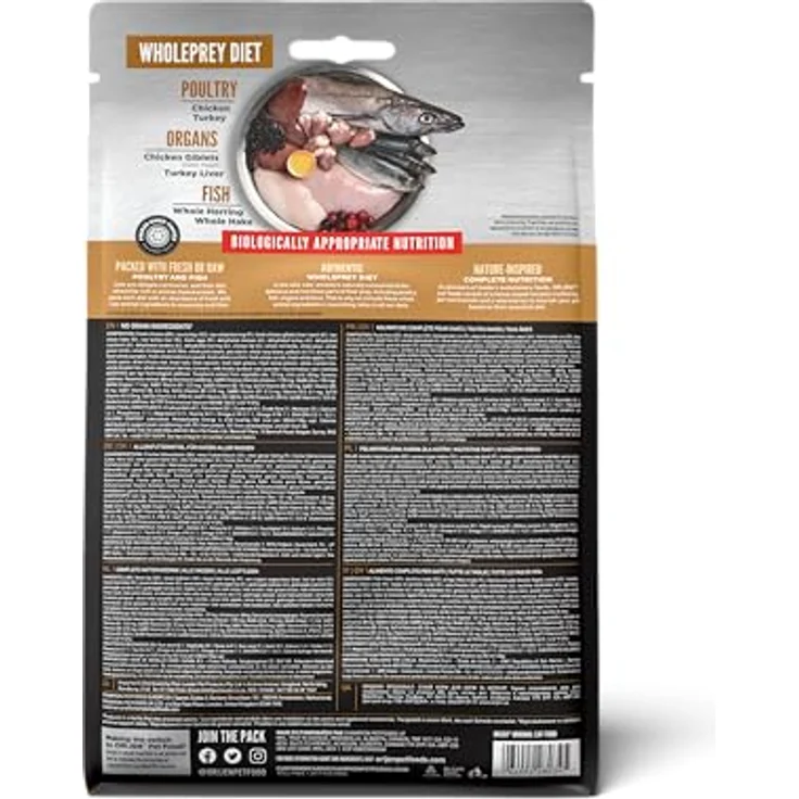 Orijen Cat & Kitten Whole Prey, Katzen-Trockenfutter mit hoher Proteinquelle, 1,8 kg – Bild 2
