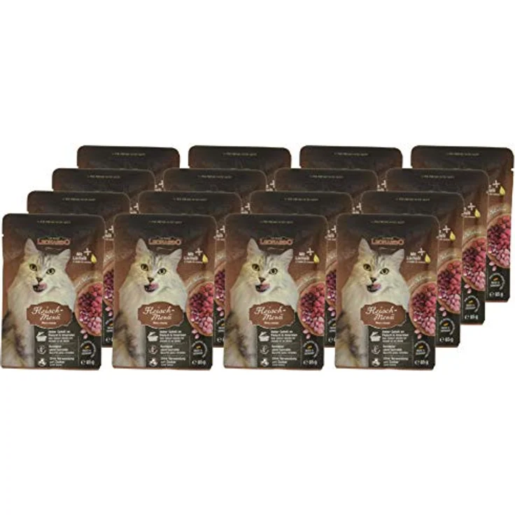 Leonardo Finest Selection Fleischmenü, Katzen-Nassfutter in praktischen Einzelportionen, 16x85g – Bild 4