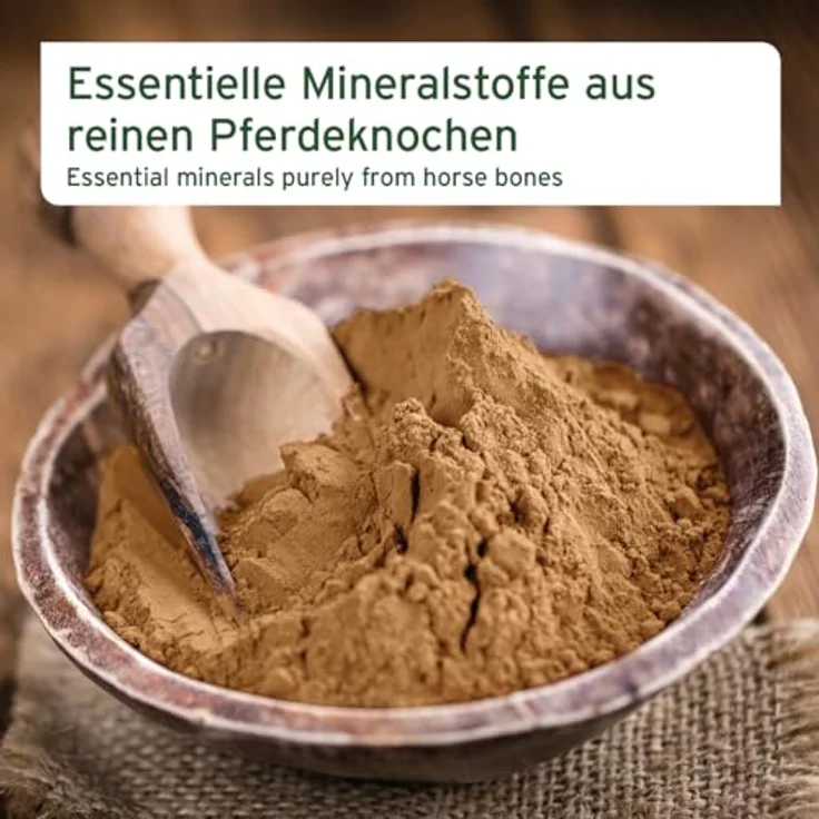 AniForte BARF-Line Gemahlene Knochen vom Pferd, 500 g, hochwertige Calciumquelle für Hunde und Katzen, zur Unterstützung der artgerechten Ernährung – Bild 2