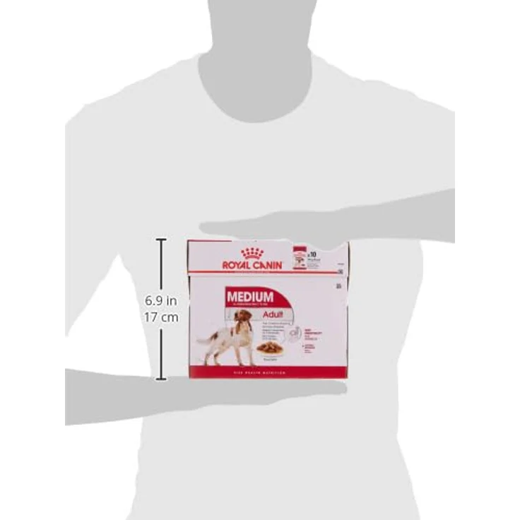 Royal Canin Medium Adult, Nassfutter für mittelgroße Hunde 11-25 kg, 10 x 140 g, mit ausgewählten Zutaten und Unterstützung der Verdauung – Bild 3
