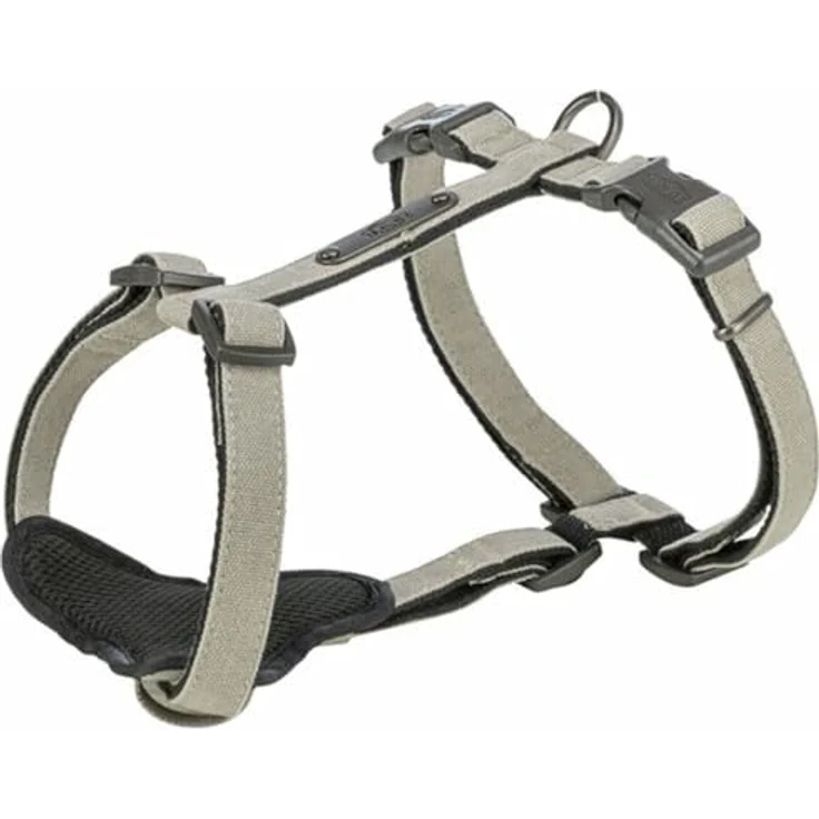Trixie CityStyle Hundegeschirr Hellgrau M/L, komfortables und hochwertiges Geschirr, Maße 25 x 35 x 6 cm – Bild 2