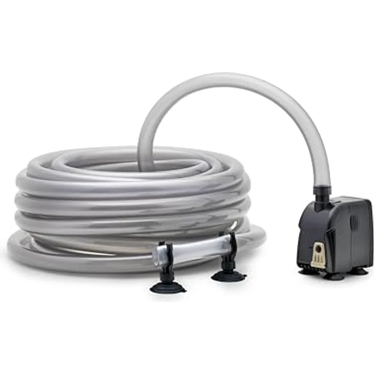 Eden WaterParadise Aquarienpumpe EDEN CDA 600, Wasserwechselsystem mit 10-m-Schlauch und regulierbarer Ansaugöffnung – Bild 1