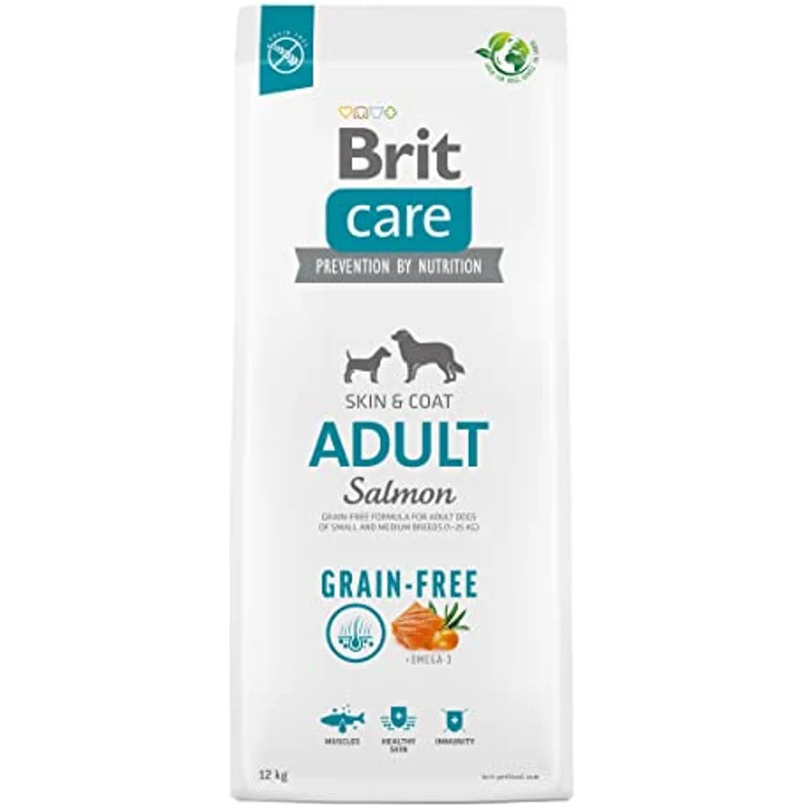 Brit Care Dog Grain Free Adult, Trockenfutter für erwachsene Hunde bis 25 kg, 12 kg – Bild 1