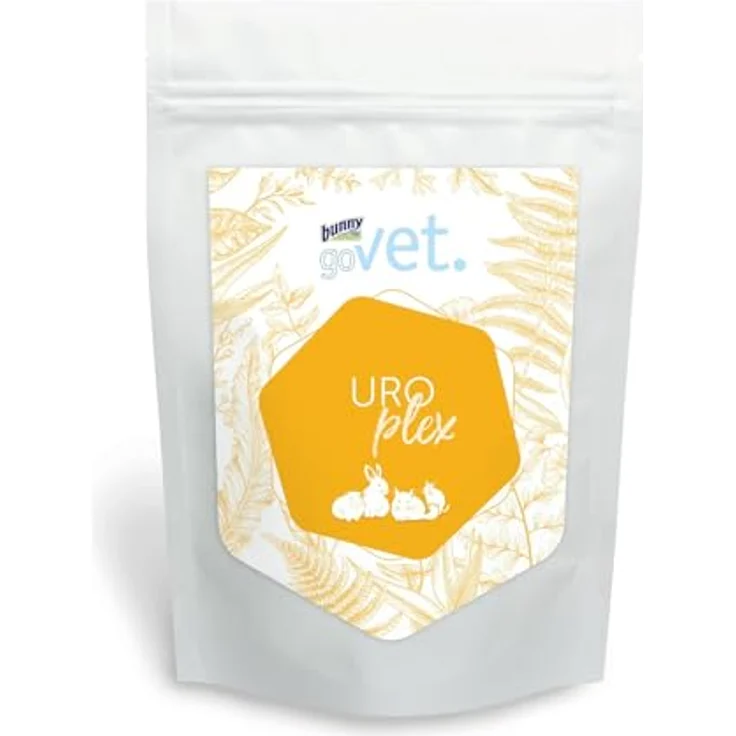 Bunny Nature goVet UROplex, 325 g Ergänzungsfuttermittel für Kleintiere zur Unterstützung der Harnfunktion, ohne Zucker und Zusatzstoffe