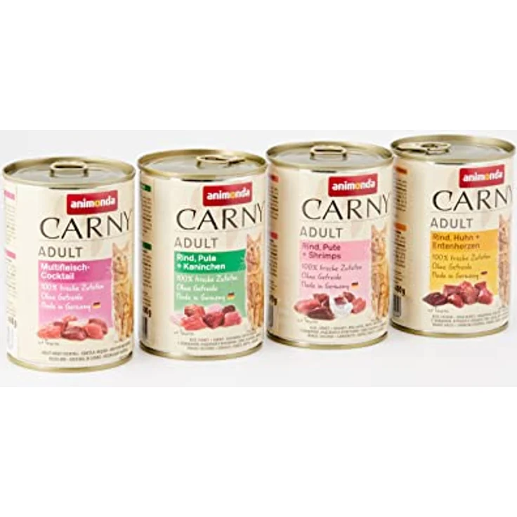 Animonda Carny Nassfutter Katze Adult, Mixpaket Fleischauswahl 12x400 g, ohne Zucker und Konservierungsstoffe, für Katzen von 1-6 Jahren – Bild 14