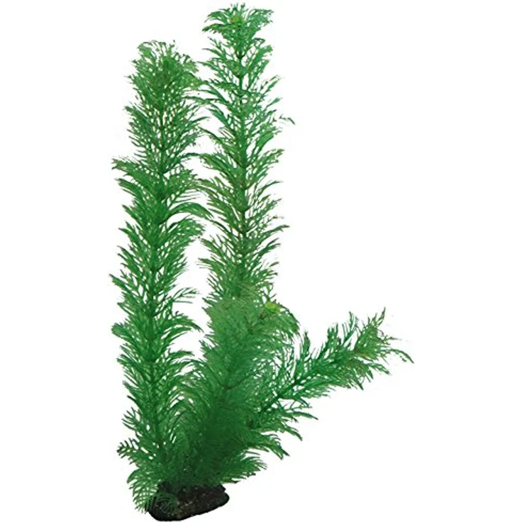 HOBBY Aquariendeko Egeria, 34 cm künstliche Aquariumpflanze mit natürlicher Bewegung und gutem Halt im Bodengrund – Bild 1