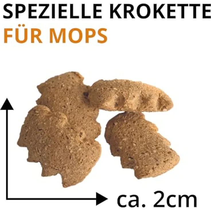 Wildsterne Breed Selection Mops, 2,5 kg, artgerechtes Trockenfutter mit Rind, getreidefrei und hypoallergen – Bild 4