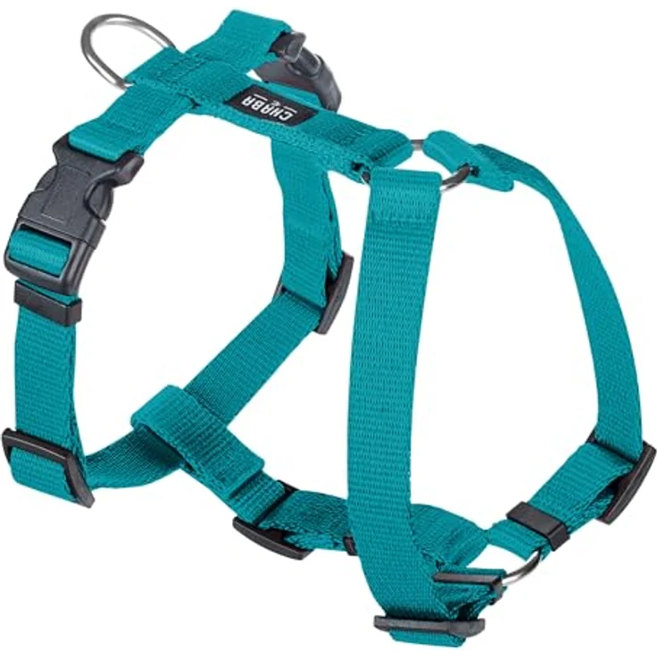 Chaba Guard Hundegeschirr, Anti-Zug & Würgen, Einstellbar, Ergonomisches Design, Größe S, MEERES – Bild 1