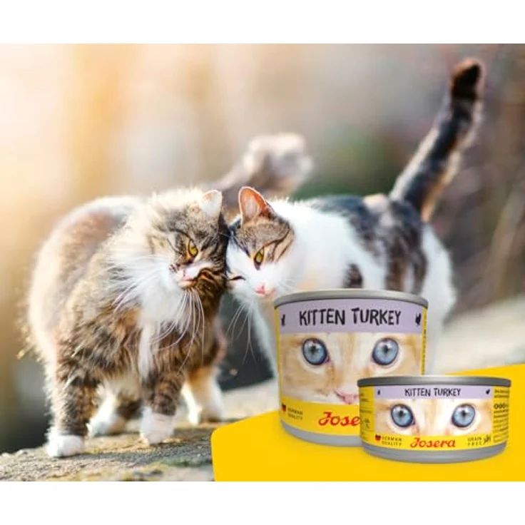 Josera Kitten Turkey, Nassfutter für heranwachsende Katzen, 12x100 g mit 70 % Pute und Huhn, getreidefrei, reich an Omega-3 – Bild 6