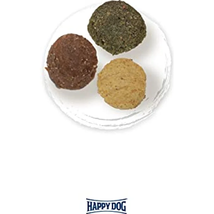Happy Dog NaturCroq Balance, Trockenfutter mit heimischen Kräutern für ausgewachsene Hunde, 15 kg, aus Hüttenkäse und Spinat, nachhaltig produziert – Bild 5