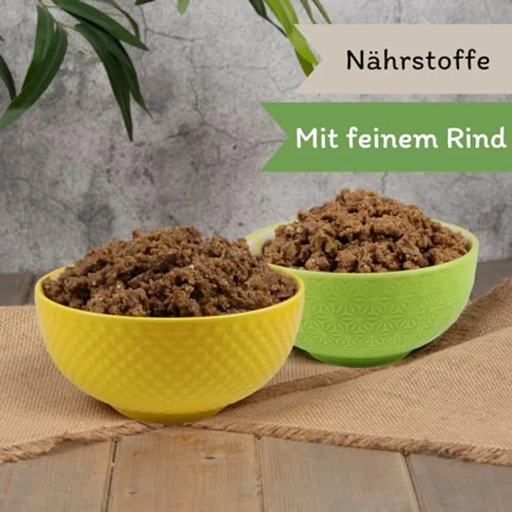 Lyra Pet Emily's Feine Paté, Katzen-Nassfutter reich an Rind, 17 x 100 g, getreide- und glutenfrei, hoch in Proteinen und Mineralien, ideal für alle Katzen und magenfreundlich – Bild 4