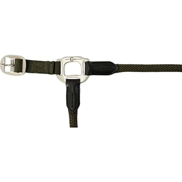 Kerbl Cordano Halfter, Oliv, Größe Voll, aus verschleißfestem Material mit verstellbarem Nasen- und Genickriemen, 50 Stück – Bild 5