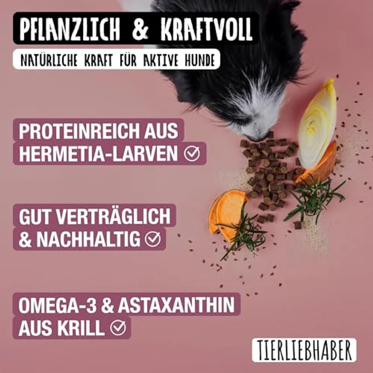 TIERLIEBHABER Goodie Drops, gesunde Hundeleckerlies für kleine Hunde und Welpen, getreidefrei, kaltgepresst, mit Insektenprotein und Omega-3, ca. 340 Drops – Bild 5