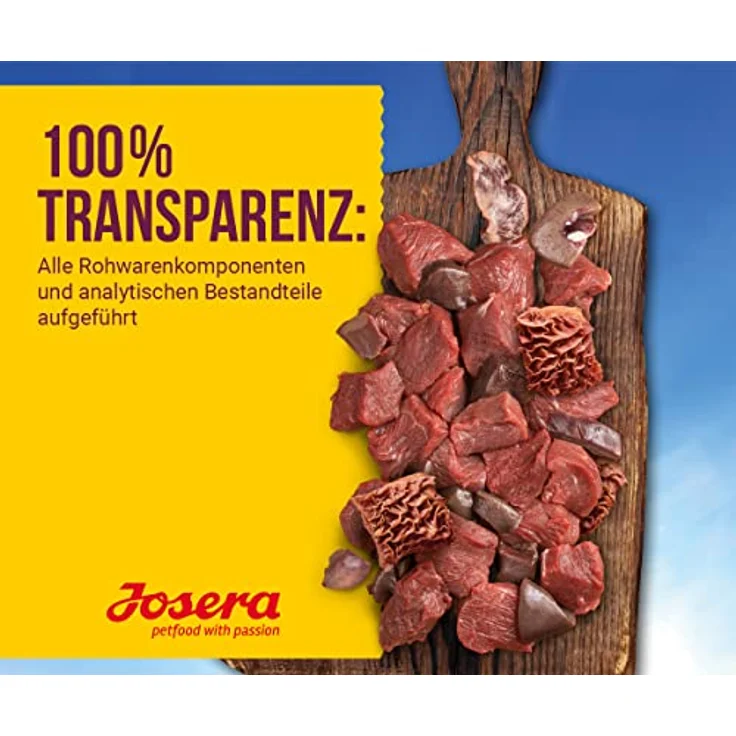 Josera Meat Lovers Pure Multipack, Nassfutter für Hunde, hoher Fleischanteil (68 %), getreidefrei, Alleinfuttermittel, 6x400g – Bild 4