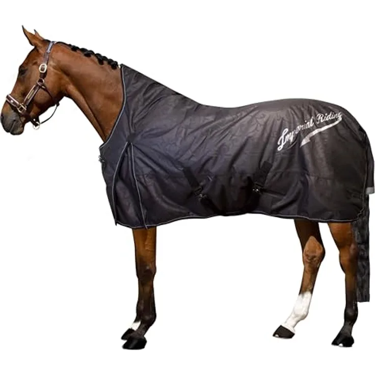 Imperial Riding Outdoordecke IRHSuper-Dry 0gr, Wetterfestes 600D-Material, Black, 175 cm
