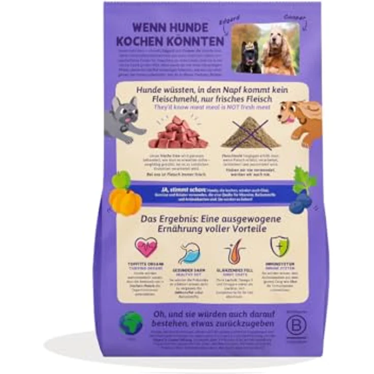 Edgard & Cooper Adult Frische Ente, Getreidefreies Hunde-Trockenfutter mit hochwertigem Protein, 2,5 kg – Bild 2