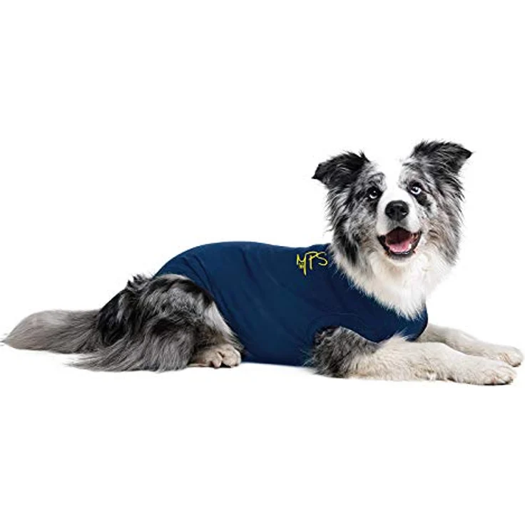 MPS Medical Pet Shirt, Blau, Ganzkörper-Wundschutz für mittelgroße+ Hunde, atmungsaktiv und maschinenwaschbar – Bild 3