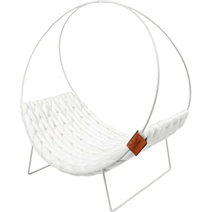 EBI D&D Home Quincy, elegantes erhöhtes Hundebett + Katzenbett aus Korbgeflecht, 34x46 cm – Bild 2
