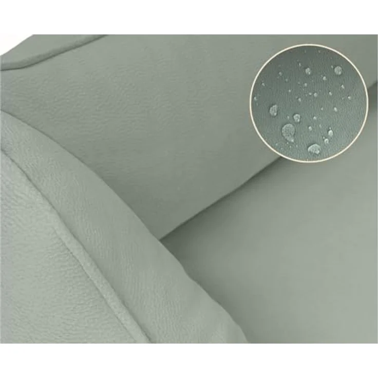 Knuffelwuff orthopädisches Hundebett Oliver XL - Mint | Memory Foam, wasserabweisend, Easy Clean Wildlederoptik, gelenkschonend für kleine bis große Hunde – Bild 3