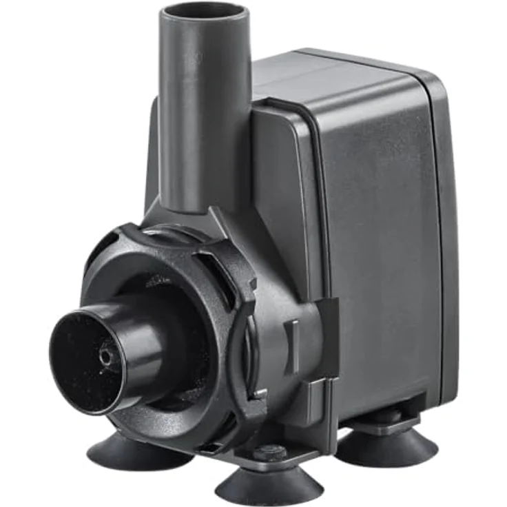 OASE 42656 OptiMax 1000 Aquarium Pumpe, regulierbarer Wasserdurchfluss bis 1000 l/h, für Süß- und Meerwasser, 12 W, einfache Fixierung mit Saughaltern – Bild 3