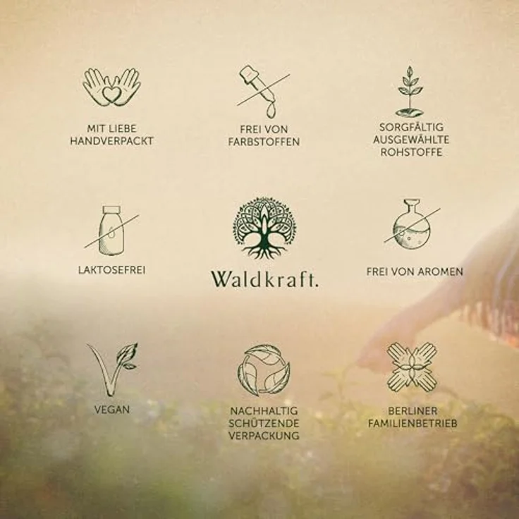 Waldkraft Mönchspfeffer für Hunde Nachfüllpack | 100 % Vitex Agnus-castus Pulver zur Unterstützung der Hormonbalance für Rüden & Hündinnen | 200 g – Bild 4