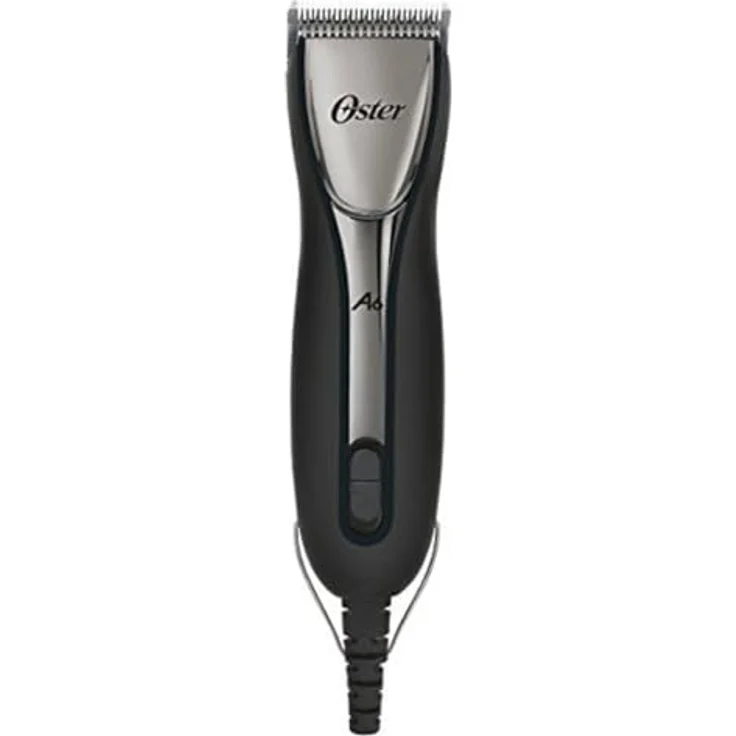 Oster 18567 Scherm. A6 Slim, Hundeschermaschine mit gummiertem Griff, patentiertem Antivibrationssystem und 3 Leistungsstufen, Schwarz – Bild 2