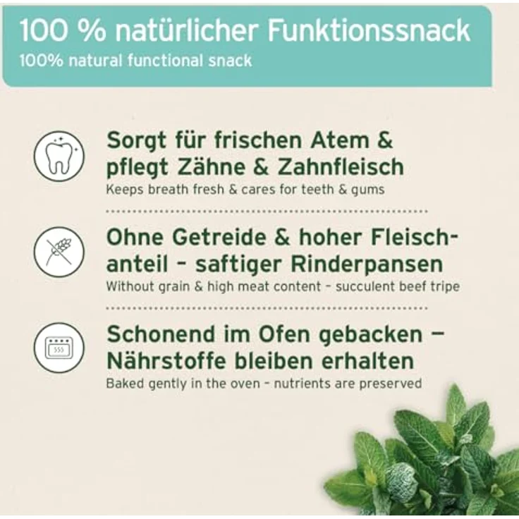 AniForte Denta Snack für Hunde 300g - natürliche Zahnpflege, gegen Mundgeruch, getreidefreie Zahnpflege-Leckerli für gesunde Zähne und Zahnfleischpflege – Bild 3