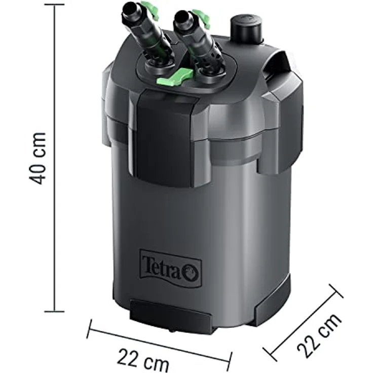 Tetra Außenfilter EX 700 Plus, leistungsstarker Aquarienfilter für Aquarien bis 200 L, energieeffizient und leise, mit Schnellverschlussventil – Bild 4