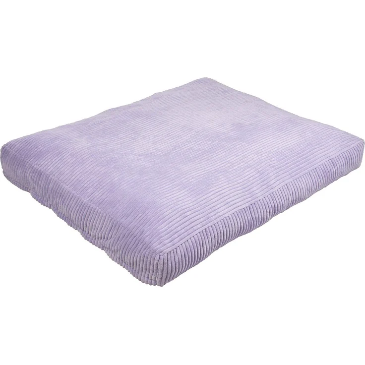 Coockoo Hundekissen Cozy Uni, optimaler Ruheplatz für Hunde, lila, Größe S - 60x50x10 cm