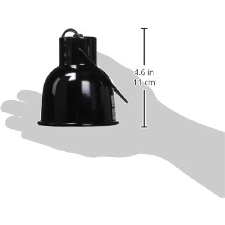 Zoo Med LF-35e Nano Dome Lamp Fixture, Lampenfassung für Nano-Terrarien bis 40 W, E27, 1 Stück – Bild 2
