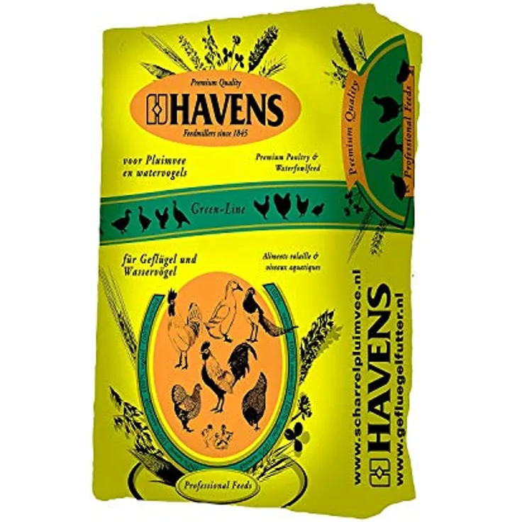 Havens Scharrel-Graan, exklusive Körnermischung für Zwerghühner und kleine Geflügelrassen, 25 kg, haferfrei