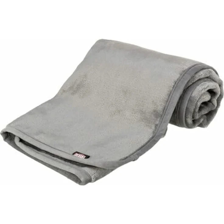 TRIXIE Tierdecke Levy - Wasserabweisende Hundedecke, Polyester, Mit rutschhemmender Unterseite, Grau – Bild 5
