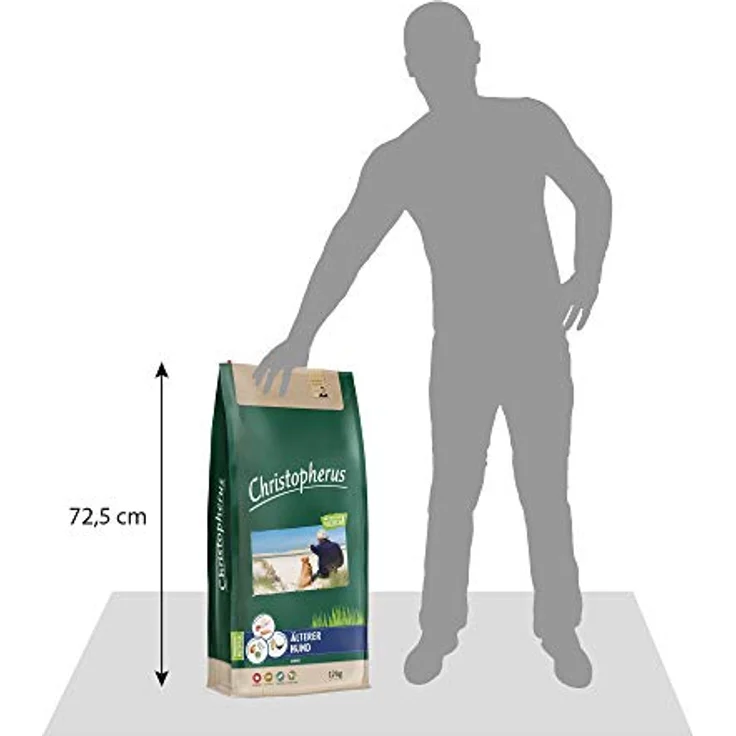 Christopherus Trockenfutter für ältere Hunde, Alleinfuttermittel, 12kg – Bild 4