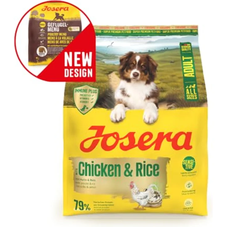 Josera All Sizes Adult, Trockenfutter für Hunde mit Huhn und Reis, 12,5 kg – Bild 2
