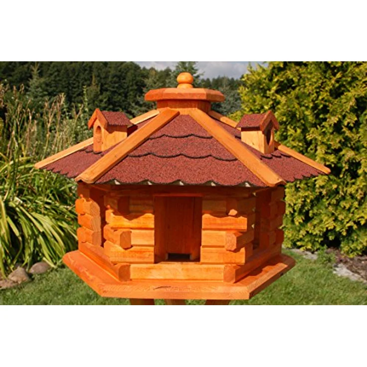 Deko-Shop-Hannusch Wunderschönes sechseckiges Vogelhaus, Vogelhäuschen – Bild 1