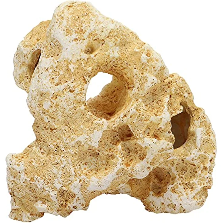 HOBBY Cavity Stone 1, naturnah gestaltete Dekoration aus Polyresin für Aquarium und Terrarium, leicht zu reinigen und wasserneutral – Bild 2